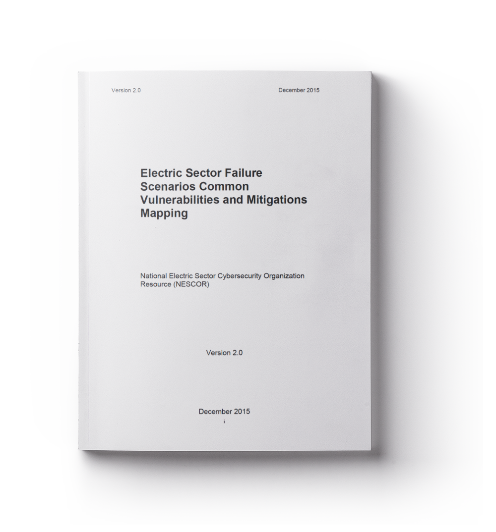 Electric Sector Failure Scenarios Common Vulnerabilities and Mitigations Mapping – Version 2.0