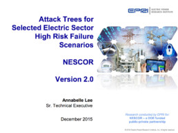 Attack Trees NESCOR Slide Deck
